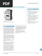 3RV16 Voltage Transformer Circuit-Breaker: Function Overview