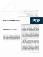 Supracrestal Fiberotomy