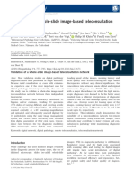 Validation of A Whole Slide Image Based Teleconsultation Network