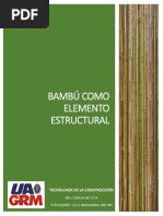 Bambú Como Elemento Estructural - Vaca Nakamura Hiromi PDF