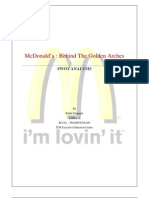 Mcdonald Swot Analysis