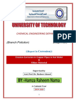 Erosion Corrosion Report