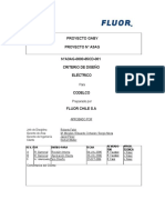 A3AG-0000-65CD-001-0 Criterio de Diseño Eléctrico