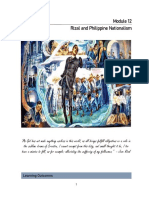 Rizal and Philippine Nationalism: Learning Outcomes