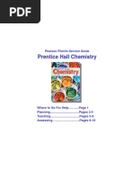 Prentice Hall Chemistry: Pearson Pilot/In-Service Guide