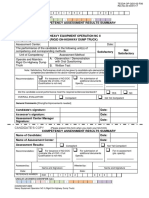 Competency Assessment Results Summary: Candidate'S