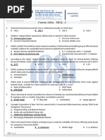 Current Affair MCQ - 4: B. July 1