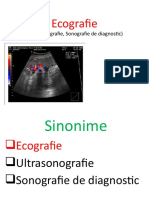 Ecografie, Ultrasonografie