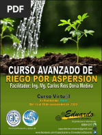 Información Curso Avanzado Aspersión