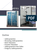 Ergonomics Anthropometrics