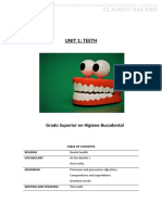 Unit 1: Teeth: Grado Superior en Higiene Bucodental