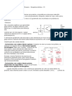 Resumo Bioquimica I