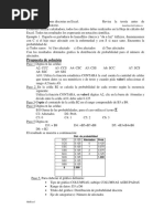 Distribuciones Discretas en Excel