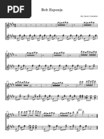 Bob Esponja - Partitura Completa PDF