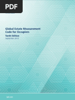 Global Estate Measurement Code For Occupiers - 2013