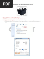 Instructivo de Configuracion Por Red de Impresoras Sat 38T