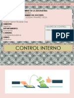 Mapa Conceptual Control Interno