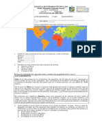 Examen Diagnostico Geografia 1