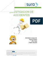 Charla Investigacion de Accidentes Sura