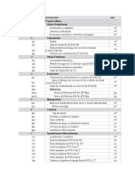 Lista de Actividades Proyecto Edificación