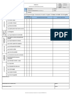 FT-SSO-021 - Formato de Check List de Termonebulizadora