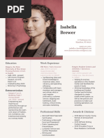 Pro Resume With Blog and Headshot PDF