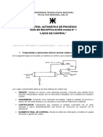 Recapitulación CAP Unidad 1 Lazos de Control