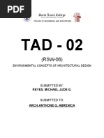 Tad2 - Environmental Concepts of Architectural Design