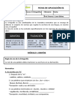 Ficha de Aplicación 01 - DO - 1ero de Sec