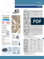 Indoor Unit Lineup: Ceiling Mounted Duct Type