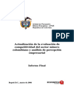 Eval Competitividad Sector Minero Colombia PDF