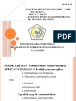 Pertemuan 5, Evidence Based Dalam Persalinan