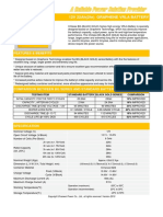 12V 22ah (2Hr) Graphene Vrla Battery 6-DZF-22: Features & Benefits