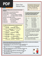 Three-Part Phrasal Verbs: Get On With, Look Forward To