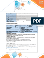 Guía de Actividades y Rúbrica de Evaluación - Paso 5 - Realizar La Segmentación de Mercados y La Mezcla de Mercadeo