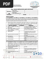 Taller 1. Ficha de Observación Participante