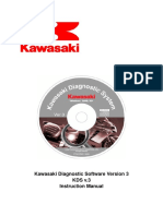 Kawasaki Diagnostic Software Version 3 KDS v.3 Instruction Manual