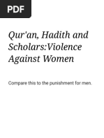 Violence Against Women (WikiIslam)