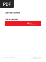 User'S Guide: LM4F120H5QR ROM