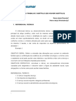 Técnicas de Pesquisa Social Aplicada (Atividade 2)