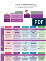 Aprendizajes Esperados Semana 4 (14 Al 18 Septiembre) SECUNDARIA VF PDF