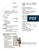 Introduction To Cytogenetics