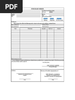 Barangay Purchase Order