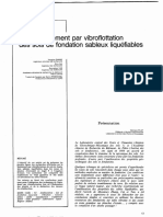 Amélioration Des Sols de Fondation Par Vibroflottation PDF