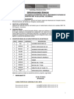 ESPECIFICACIONES TECNICAS Materiales de Ferreteria