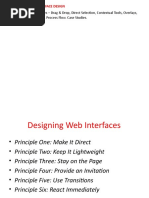 Hci - Web Interface Design