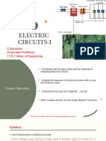 Electrical Circuits Introduction