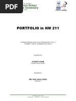 Portfolio in HM 211