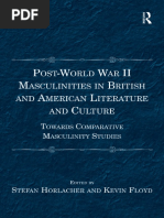 (Incompleto) Post-World War II Masculinities in British and American Literature and Culture - Stefan Horlacher PDF