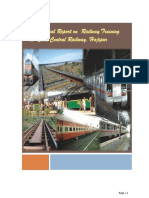 Training Report On Telecommunication and Signal Indian Railways